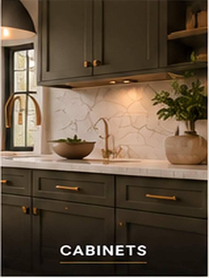Refinished kitchen cabinets